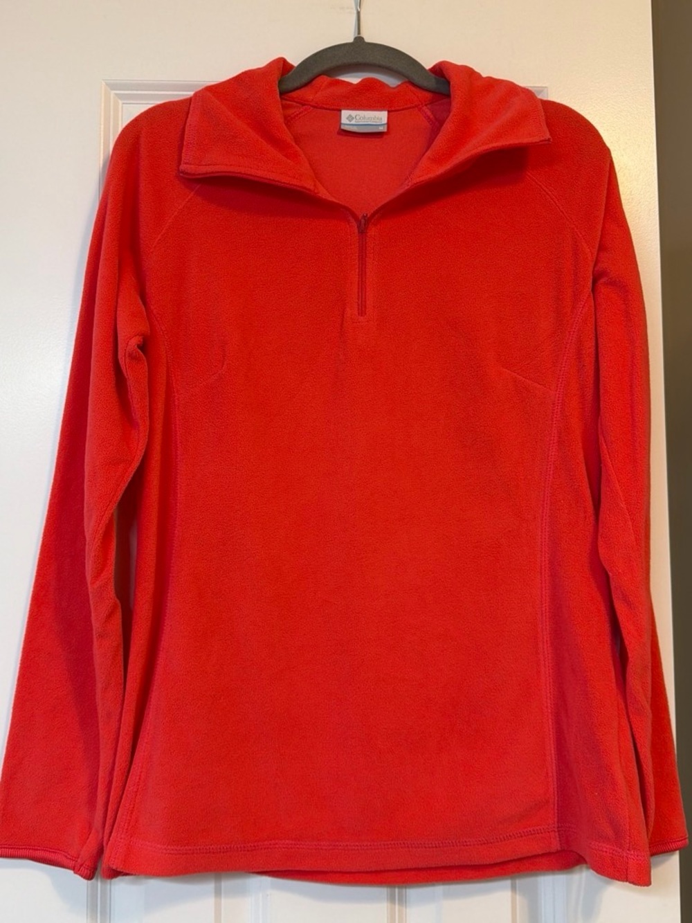 Columbia Lightweight Coral Quarter-Zip Fleece Pullover